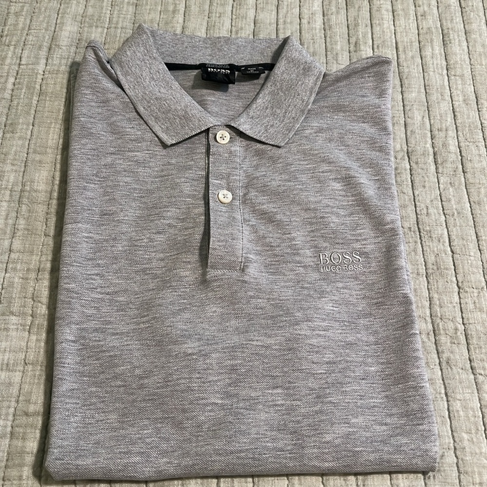 🔥BOSS Pima Cotton Polo Shirt